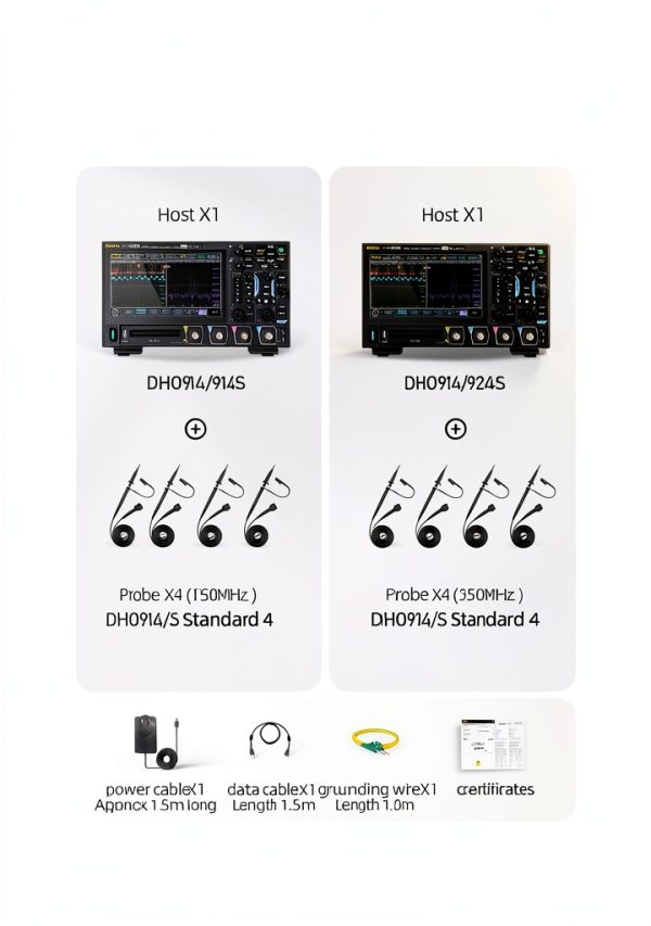RIGOL Digital Oscilloscope DHO924 250MHz 12 bit 1.25 GSa/s 4 Channel-1