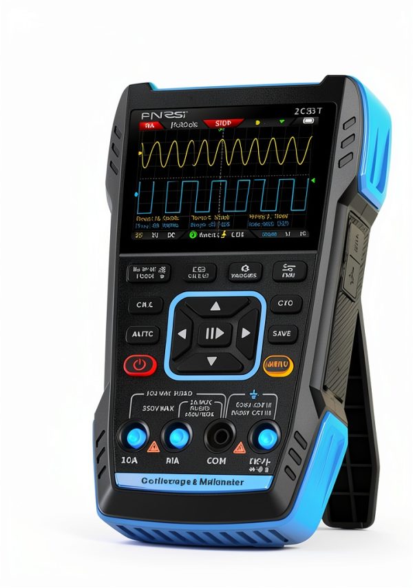 FNIRSI 2C53T 3in1 Oscilloscope Multimeter DDS Generator 2 P6100 Probes-4