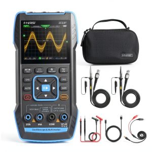 FNIRSI 2C53T 3in1 Oscilloscope Multimeter DDS Generator 2 P6100 Probes-0