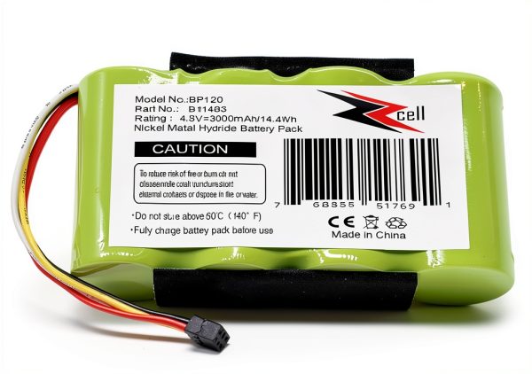 ZZcell Battery Replacement for Fluke BP120MH 4.8V 3000mAh-5