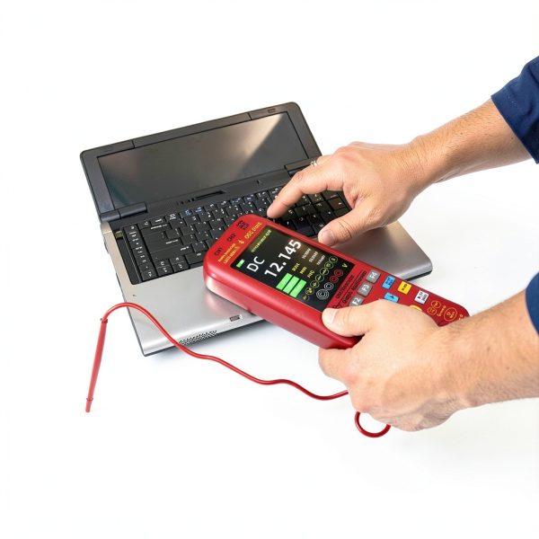 BSIDE 2 Channels Handheld Oscilloscope Multimeter, 50MHz Bandwidth with 3.98" TFT LCD, 20000 Counts Rechargeable DDS Generator, Measure Flexible AC Clamp, Temp Amp Cap Diode Voltage for Electronic DIY-6