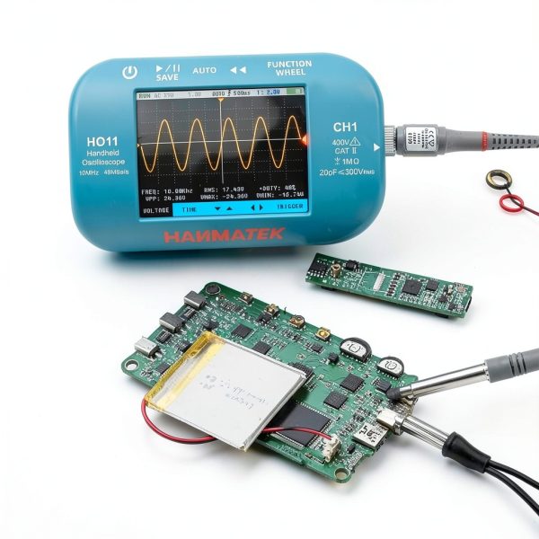 Handheld Digital Oscilloscope HANMATEK HO11 10MHz Bandwidth 2.8" TFT-4