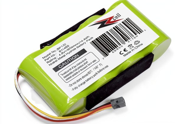 ZZcell Battery Replacement for Fluke BP120MH 4.8V 3000mAh-3
