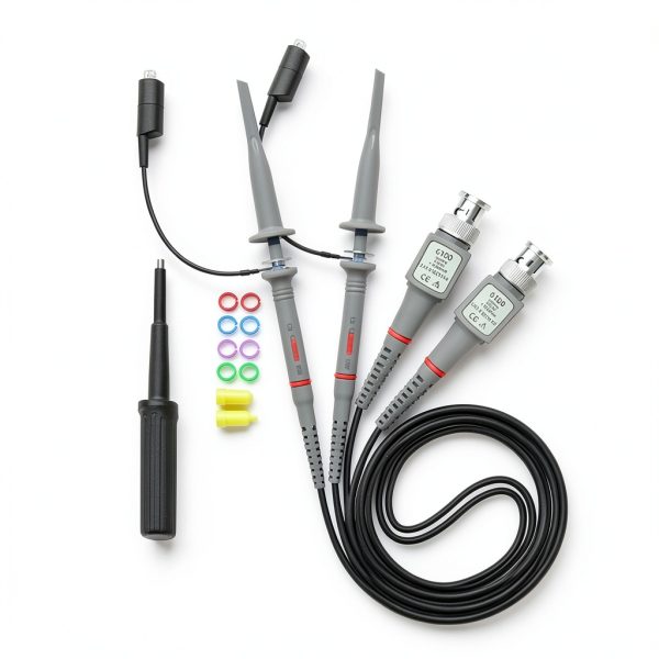 Universal Oscilloscope Probe Kit Digcreat 100MHz 6‑Piece Test Lead Set-2