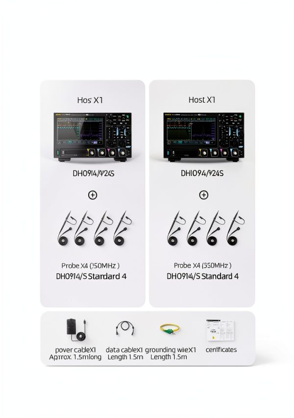 RIGOL Oscilloscope DHO924S 250MHz 4 Channel 12 Bit 1.25 GSa per s-1