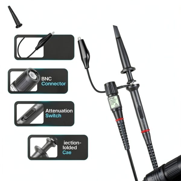Oscilloscope Probe Hantek PP 150 X1/X10 100MHz with Kit-6