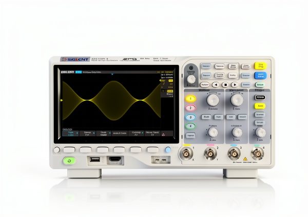 Siglent Technologies SDS1204X-E 200MHz Super Phosphor Digital Oscilloscopes 4 Channels 1 GSa/s 14 MB Grey-1