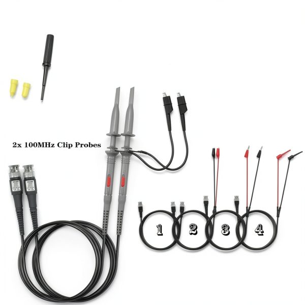 Sumnacon P6100 Oscilloscope Probe Kit 100MHz Dual Attenuation-6