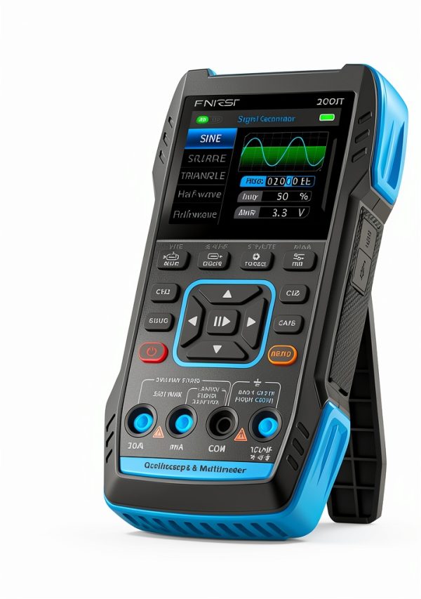 FNIRSI 3 in1 Oscilloscope Multimeter DDS Signal Generator with 2-1