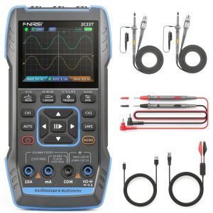 FNIRSI 3 in1 Oscilloscope Multimeter DDS Signal Generator with 2-0