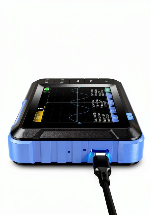 FNIRSI DSO153 2 in 1 Handheld Oscilloscope/DDS Signal Generator, Digital Portable Automotive Oscilloscope with 2.8 inch TFT, 1MHz Bandwidth, 5MS/s Sampling Rate, Trigger Function Auto/Nomal/Single-5