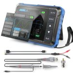 FNIRSI DSO153 2 in 1 Handheld Oscilloscope/DDS Signal Generator, Digital Portable Automotive Oscilloscope with 2.8 inch TFT, 1MHz Bandwidth, 5MS/s Sampling Rate, Trigger Function Auto/Nomal/Single-0