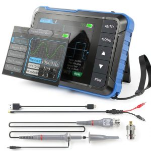 FNIRSI DSO153 2 in 1 Handheld Oscilloscope/DDS Signal Generator, Digital Portable Automotive Oscilloscope with 2.8 inch TFT, 1MHz Bandwidth, 5MS/s Sampling Rate, Trigger Function Auto/Nomal/Single-0