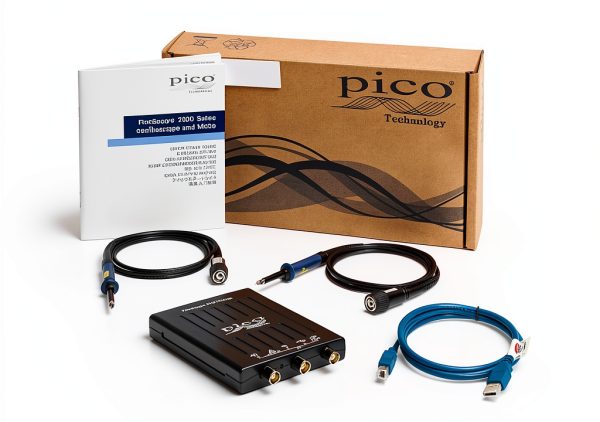 PicoScope 2204A 2-Channel Oscilloscope 10 MHz USB Portable Lab Kit-0