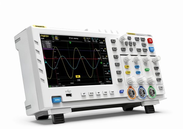 FNIRSI 1014D Oscilloscope 2 in 1 Digital Oscilloscope DDS Signal Generator, 100X High Voltage Probe, 2 Channels 100Mhz Bandwidth 1GSa/s Sampling Rate Built-in 1GB Storage Space-3